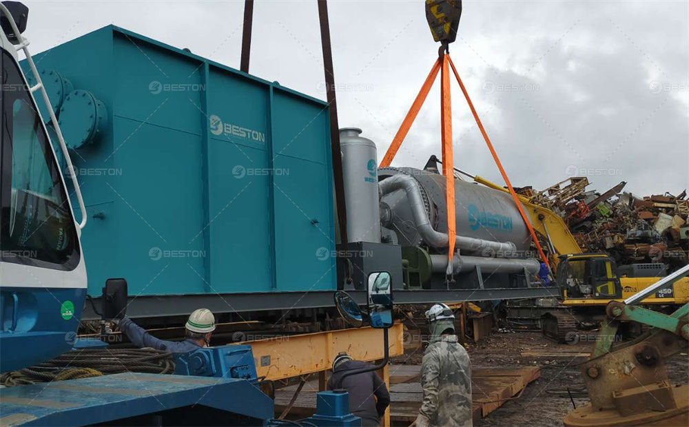 BLJ-3型號(hào)日本廢輪胎煉油設(shè)備第5張