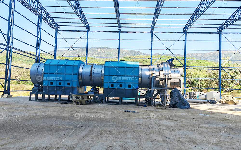 大型炭化爐一天可以產多少噸碳 大型炭化爐的特點
