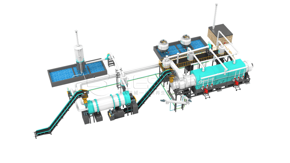 棕櫚殼炭化設備